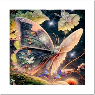 Butterflies In The Universe Posters and Art